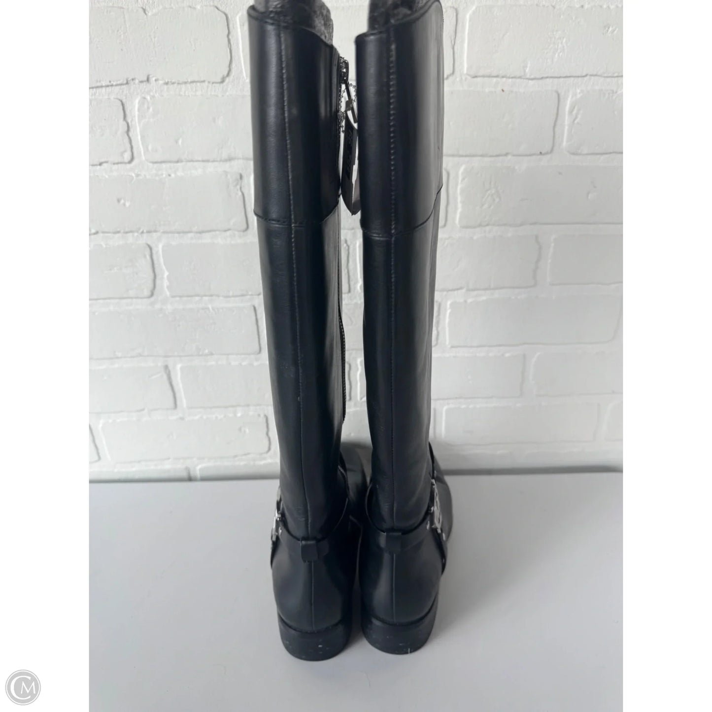 Boots Designer By Michael Kors In Black, Size: 8