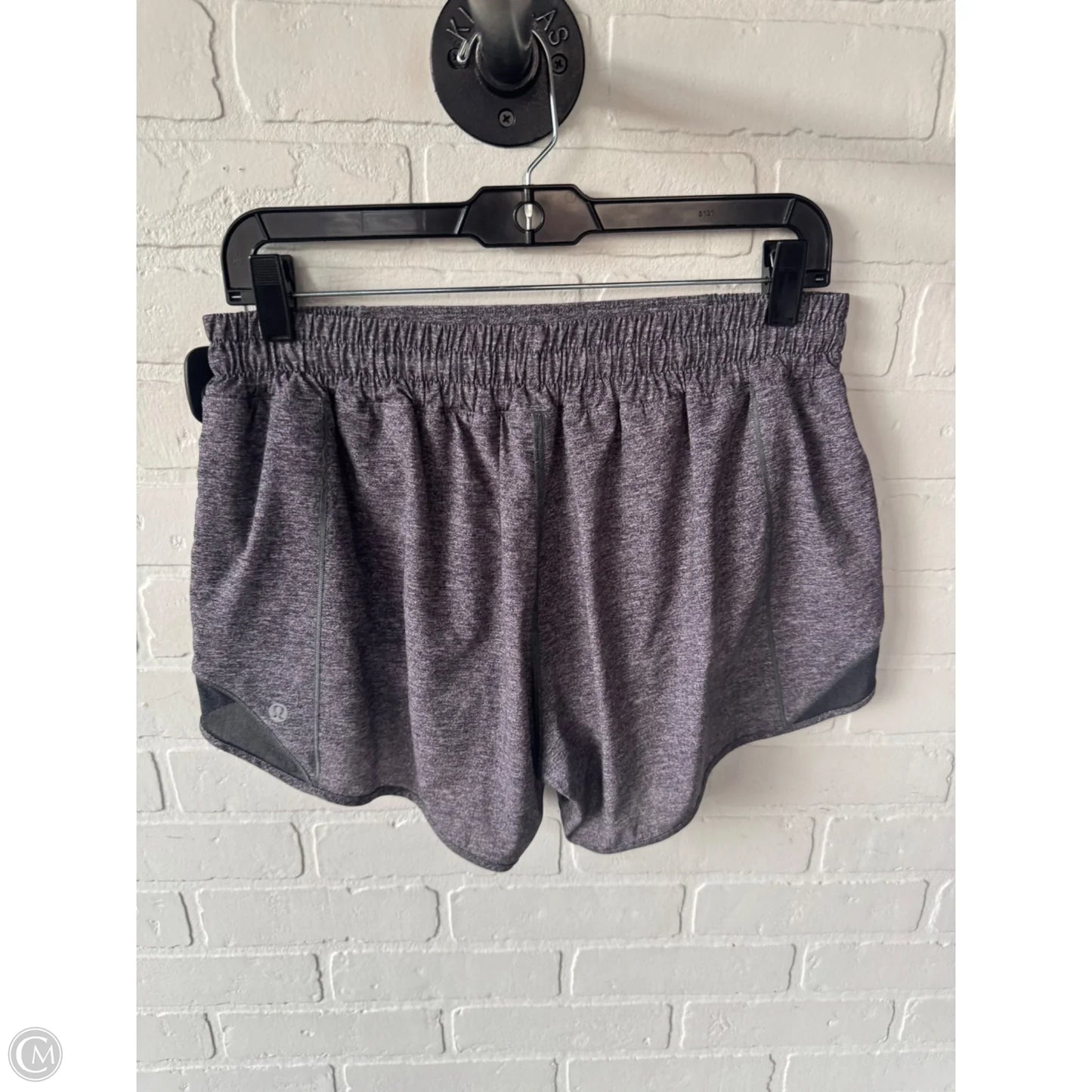 Athletic Shorts By Lululemon In Grey, Size: 10