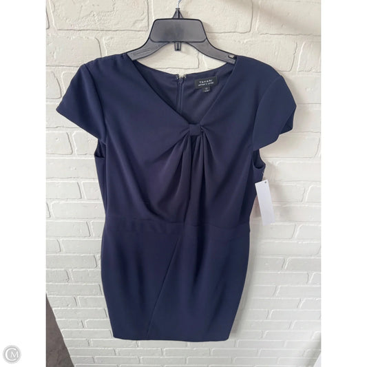 Dress Work By Tahari In Navy, Size: L