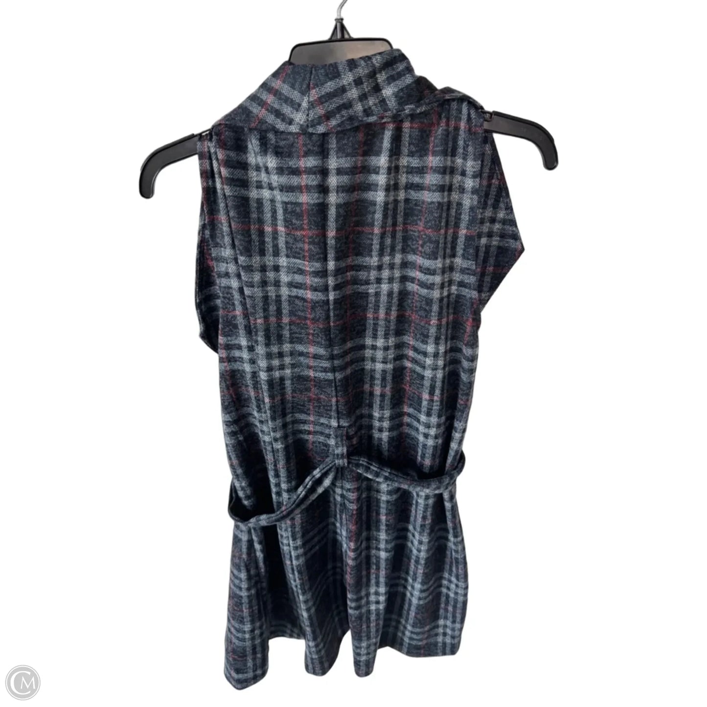 Vest Other By Clothes Mentor In Blue & Red, Size: 1x