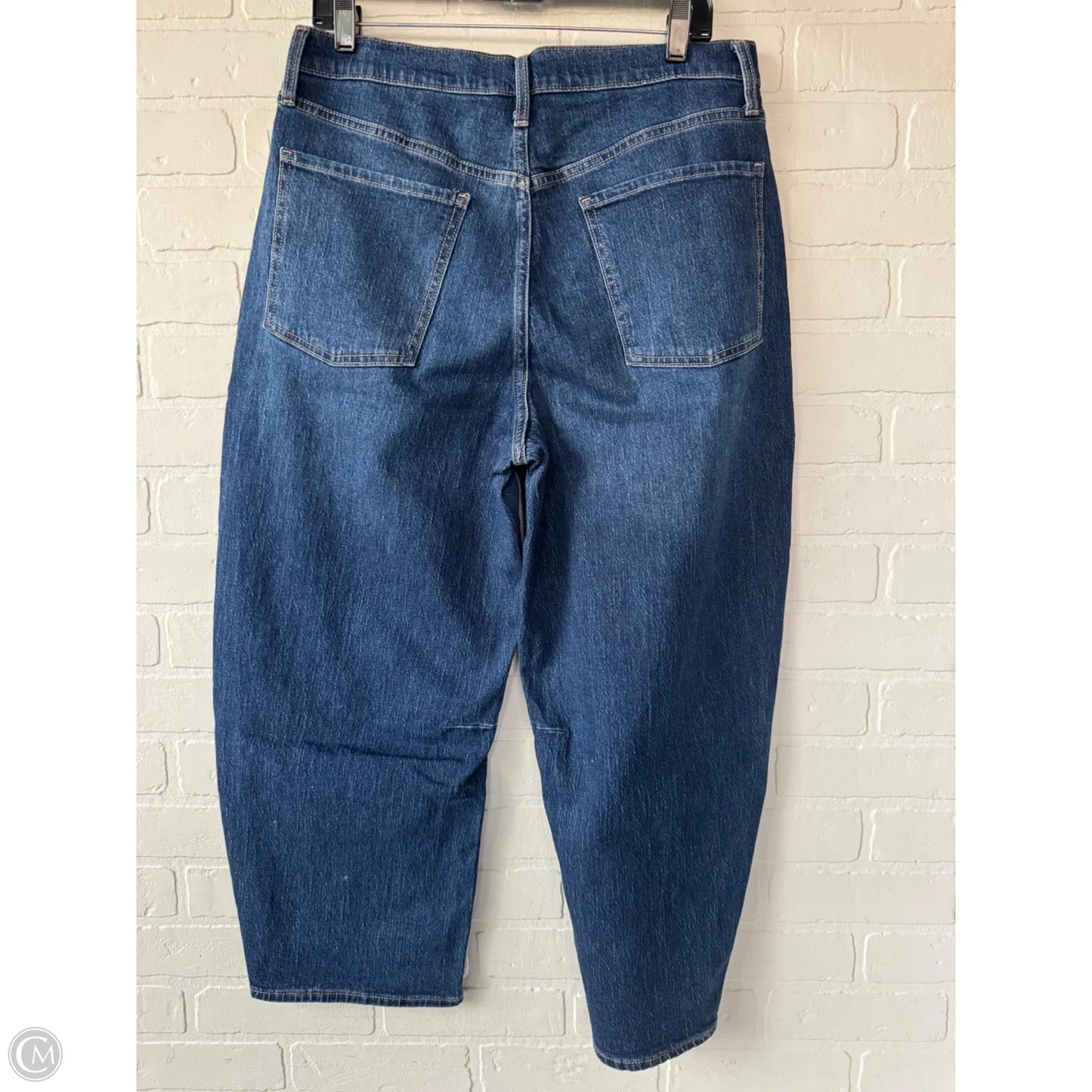 Jeans Straight By Old Navy In Blue Denim, Size: 12