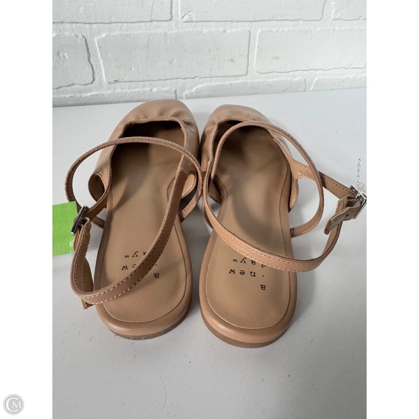 Shoes Flats By A New Day In Tan, Size: 6