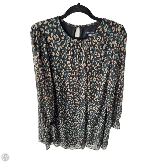 Dress Casual Short By Tommy Hilfiger In Black & Tan, Size: M