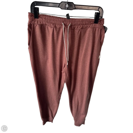 Athletic Pants By Vuori In Brown, Size: 8