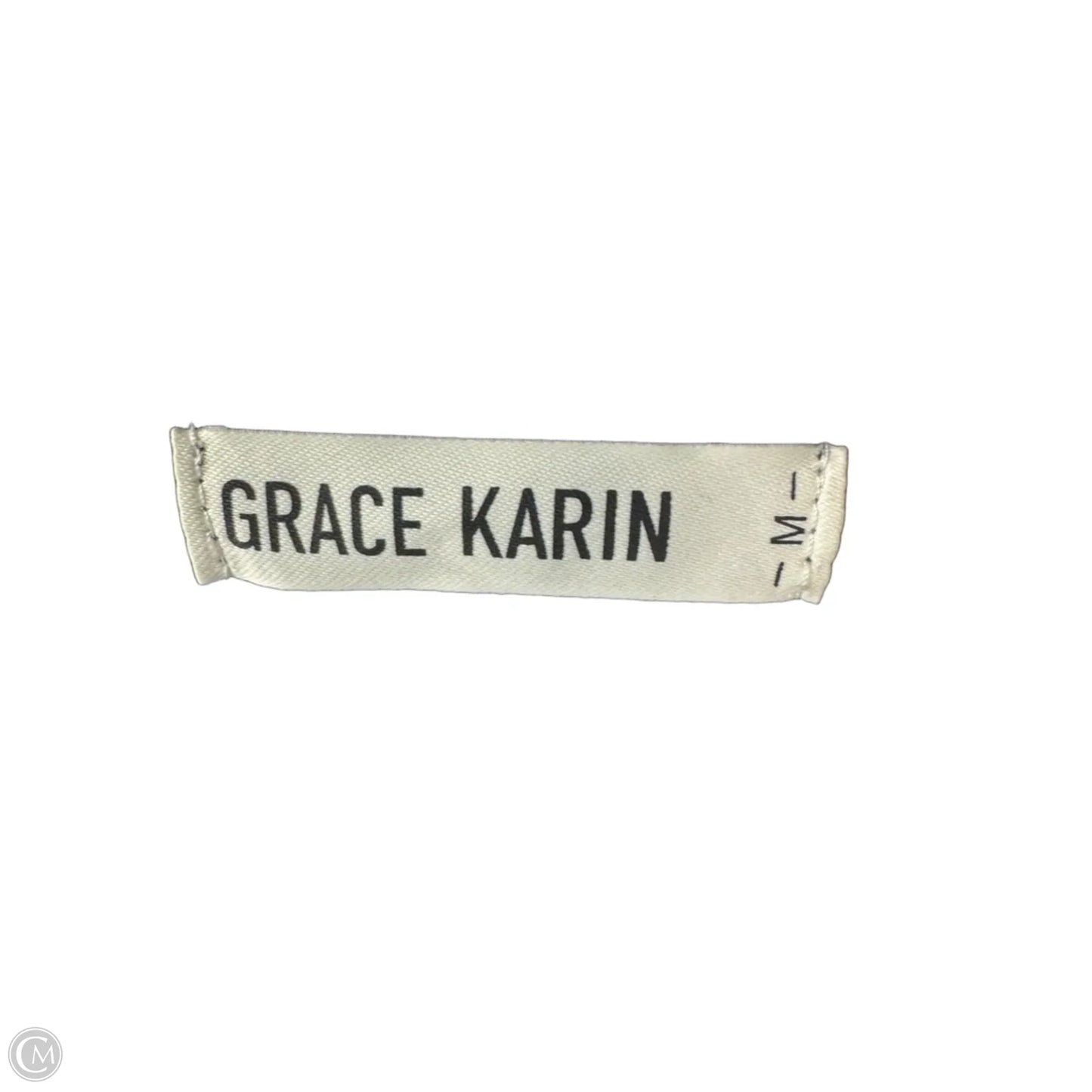 Sweater Cardigan By Grace Karin In Black & White, Size: M