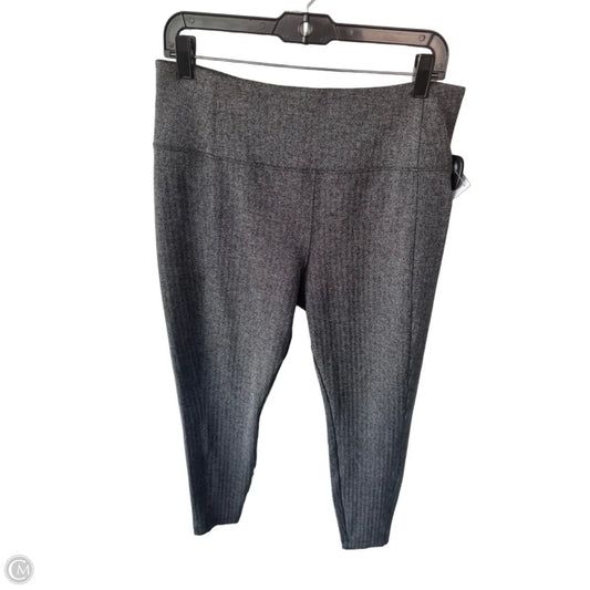 Athletic Leggings By Athleta In Black & White, Size: 12