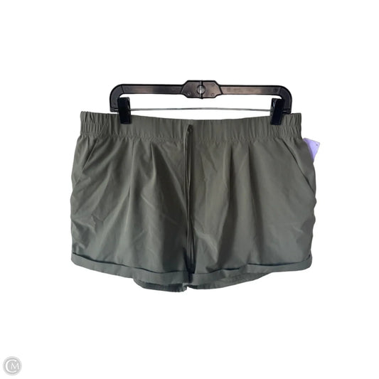 Athletic Shorts By Zyia In Green, Size: 16