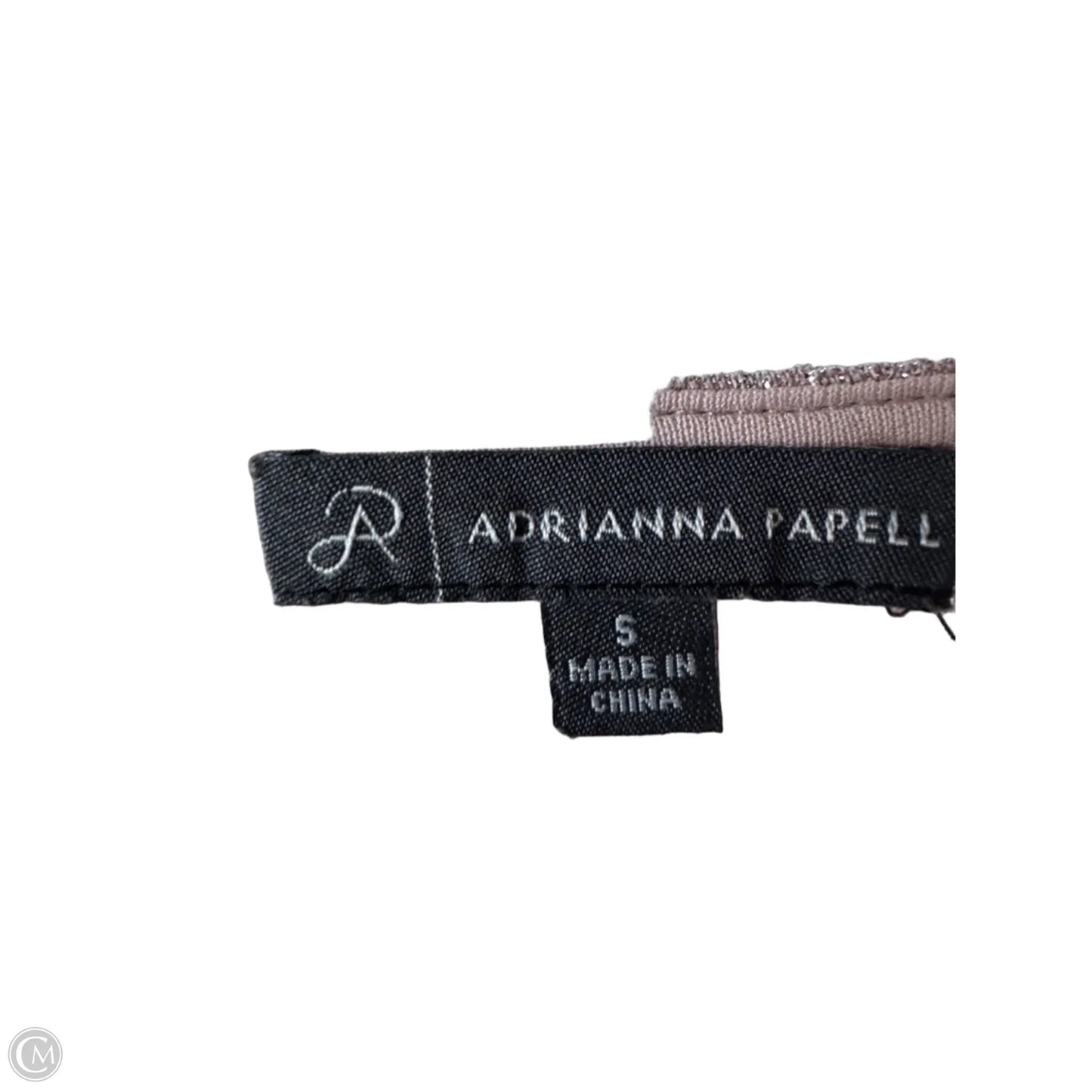 Top Short Sleeve By Adrianna Papell In Pink, Size: S