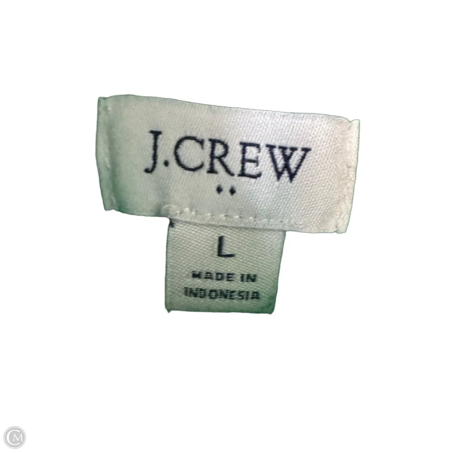 Top Long Sleeve By J. Crew In Green, Size: L