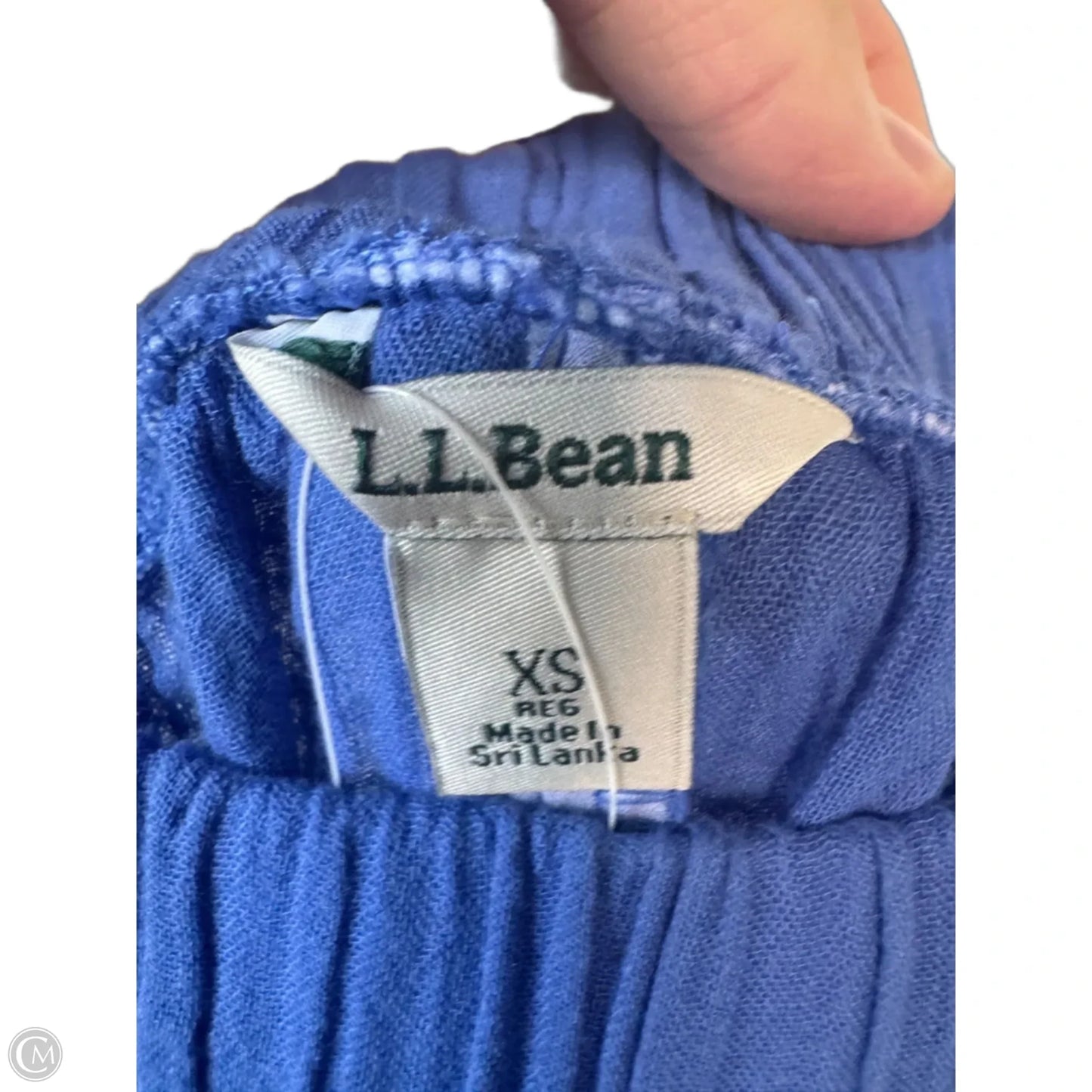 Pants Wide Leg By L.l. Bean In Blue, Size: 0