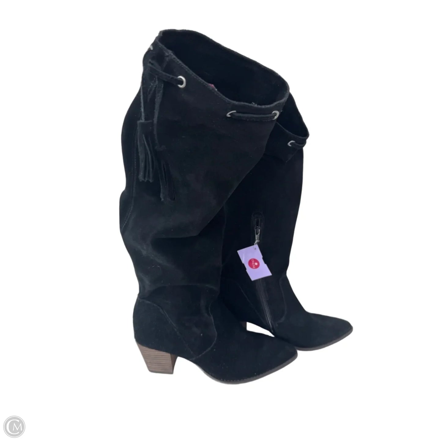 Boots Knee Heels By Sole Society In Black, Size: 8