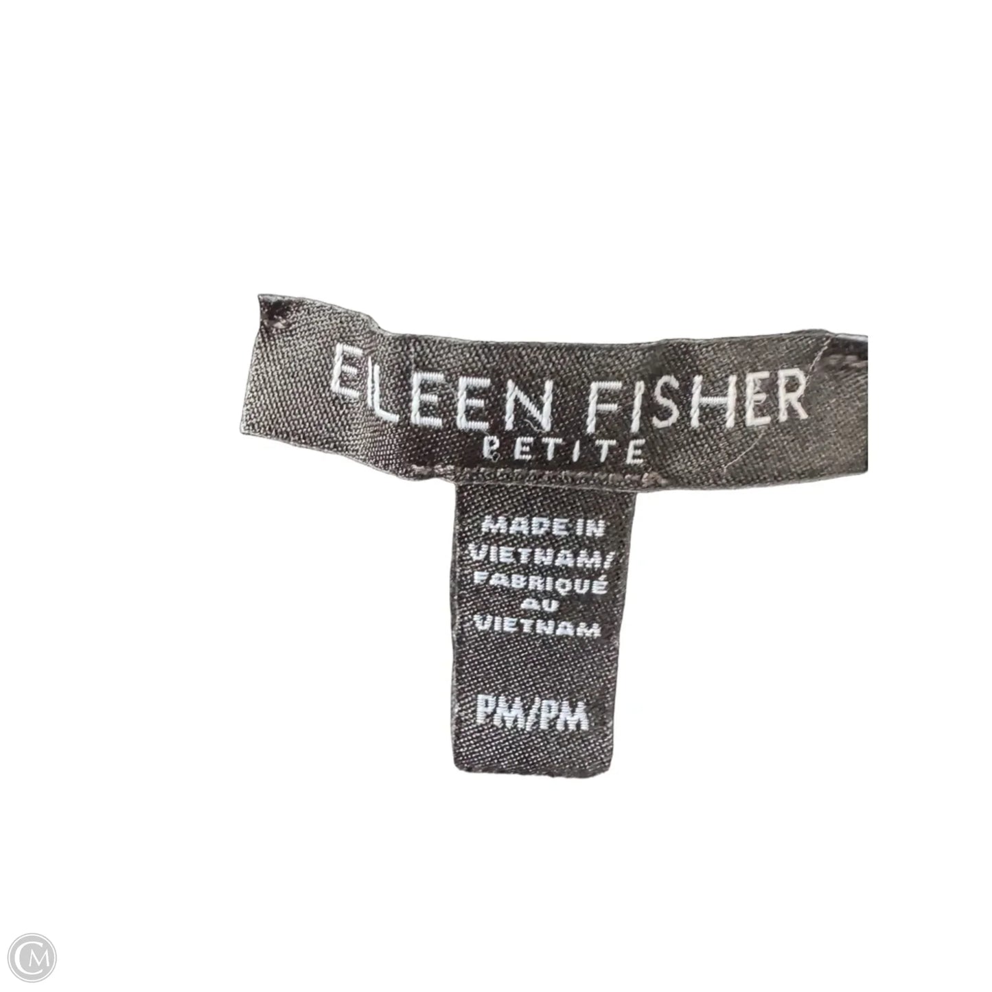 Top Sleeveless By Eileen Fisher In Black, Size: Mp
