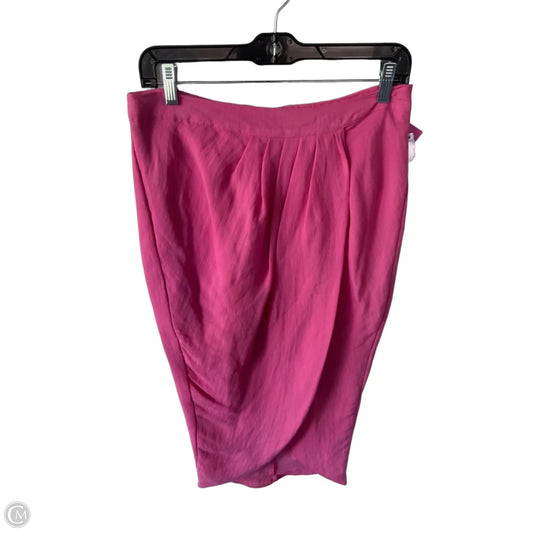 Skirt Midi By Do + Be In Pink, Size: 12
