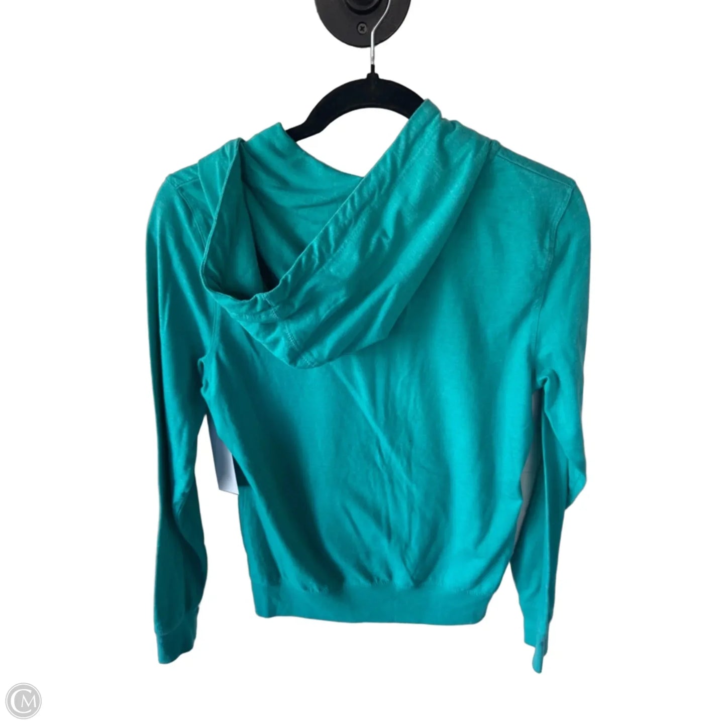 Athletic Sweatshirt Hoodie By The North Face In Blue, Size: M