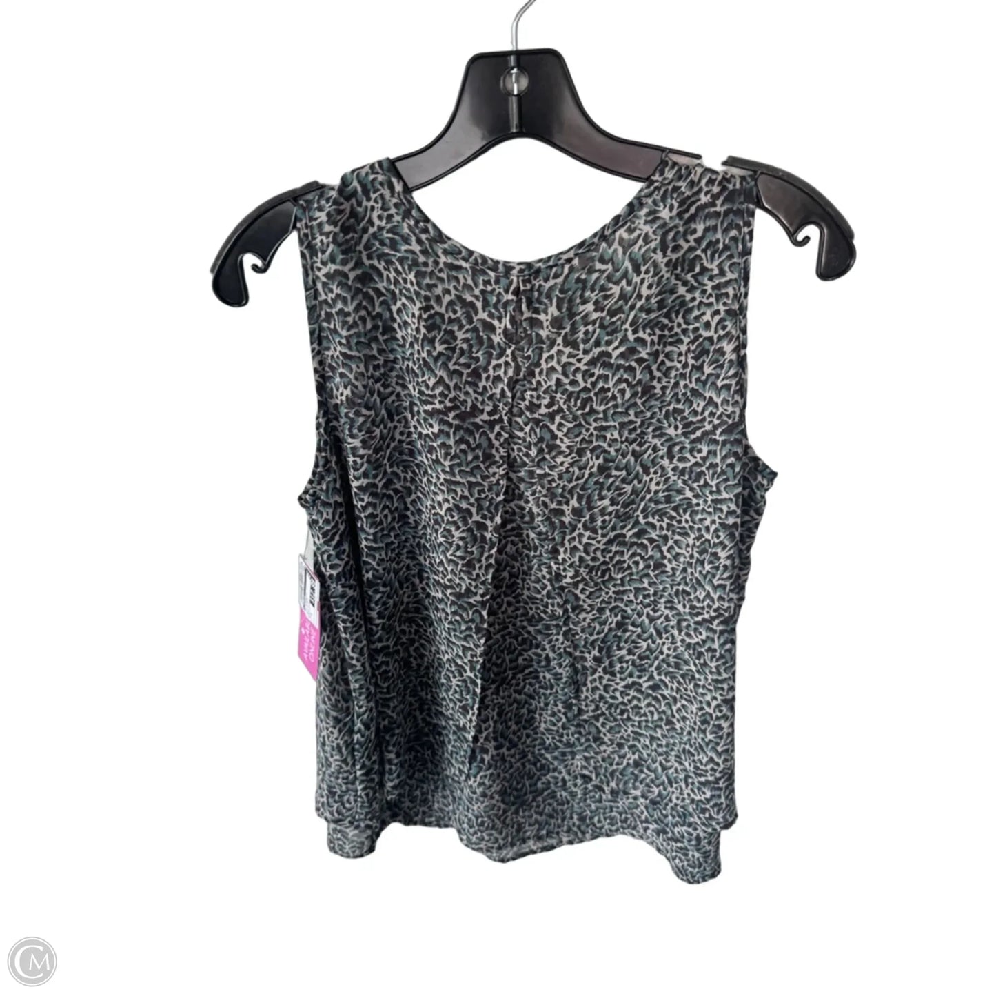Top Sleeveless By Liverpool In Black & Cream, Size: S