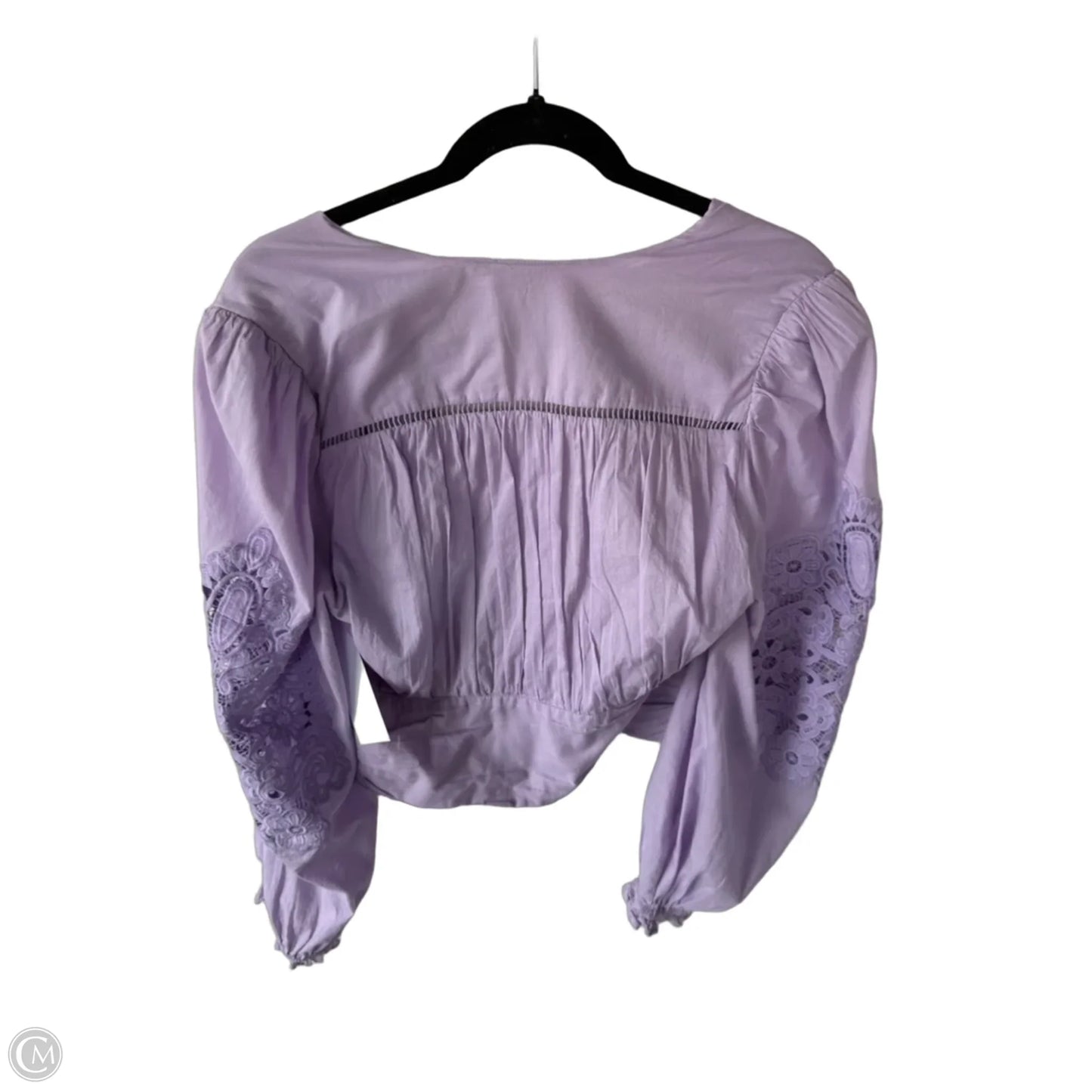 Top Long Sleeve By Farm Rio In Purple, Size: M