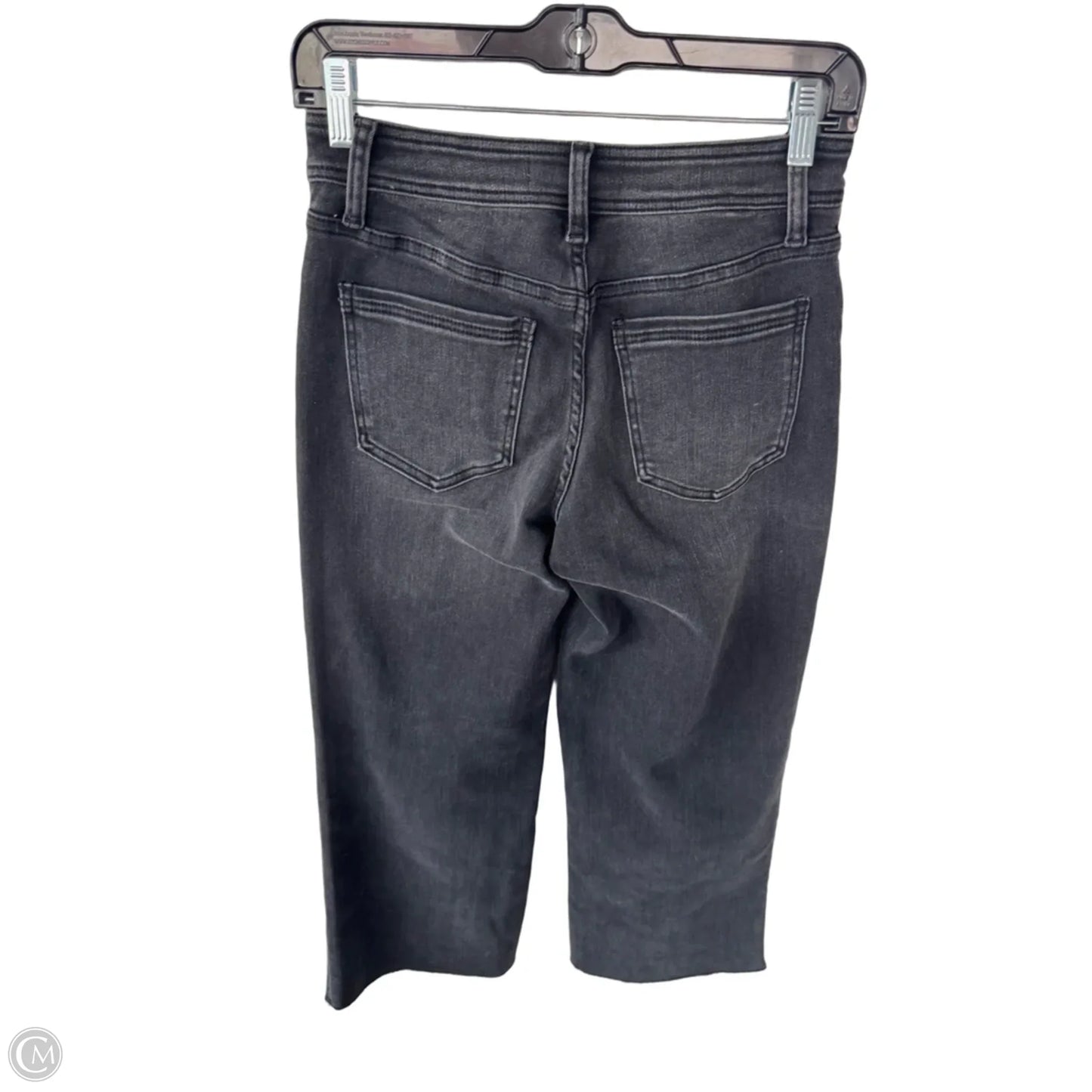 Jeans Wide Leg By Flying Monkey In Black Denim, Size: 2