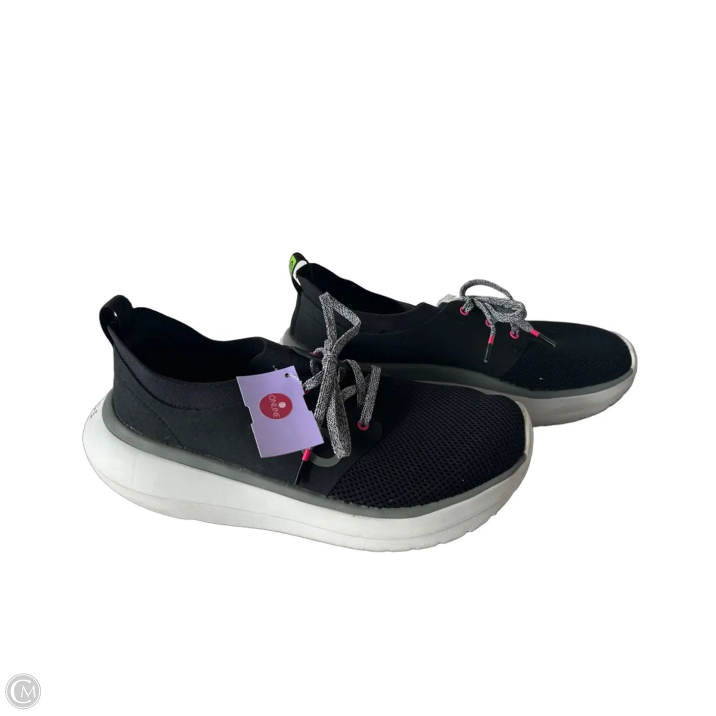 Shoes Athletic By Oofos In Black, Size: 9