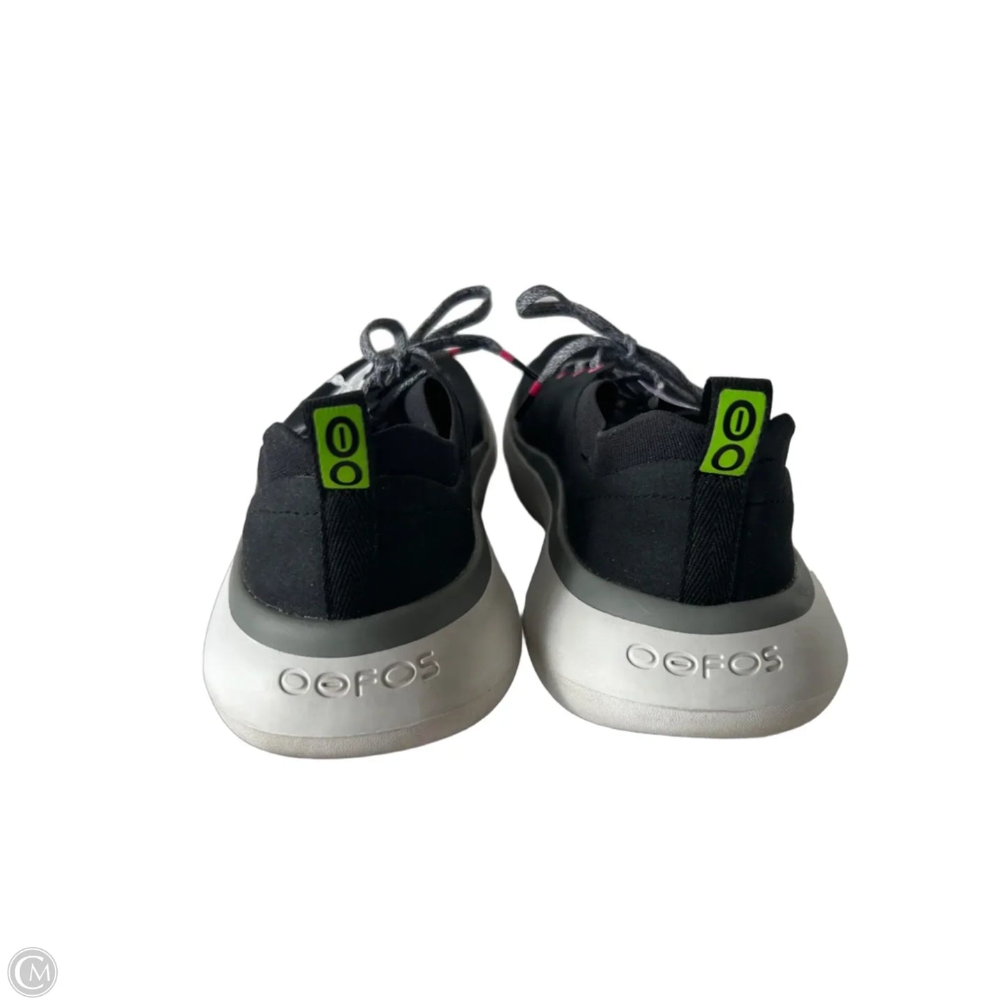 Shoes Athletic By Oofos In Black, Size: 9