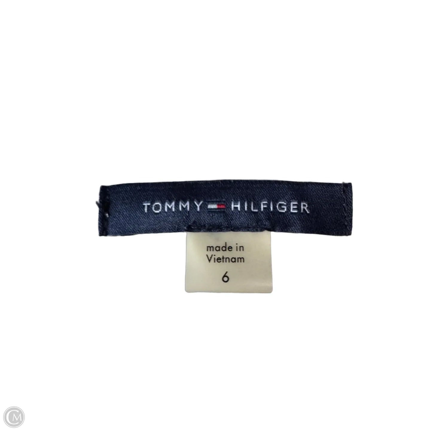 Dress Party Short By Tommy Hilfiger In Blue & White, Size: S