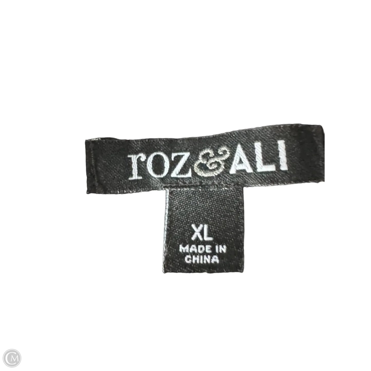Dress Work By Roz And Ali In Black, Size: Xl