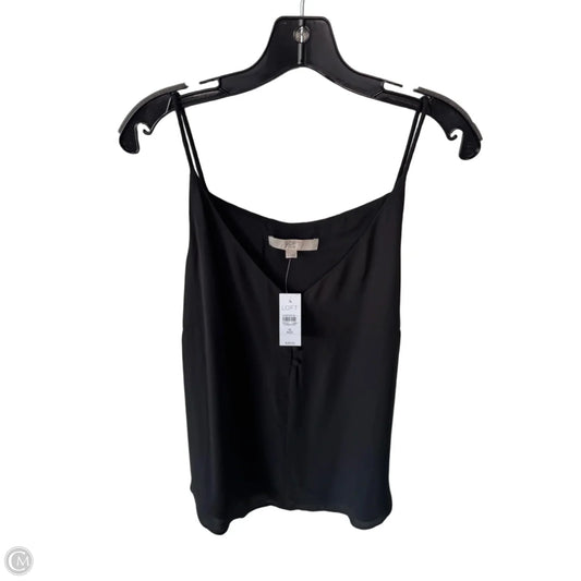Top Sleeveless By Loft In Black, Size: Xl