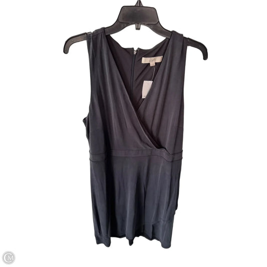 Dress Casual Midi By Loft In Grey, Size: L