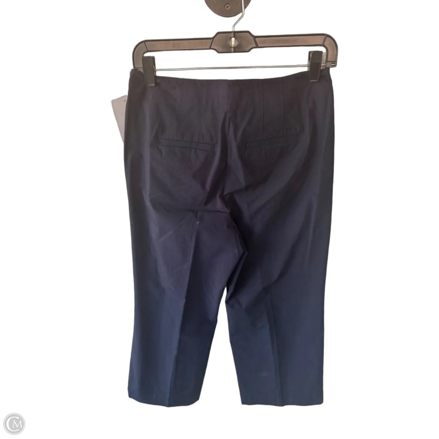 Pants Wide Leg By Talbots In Navy, Size: 4p