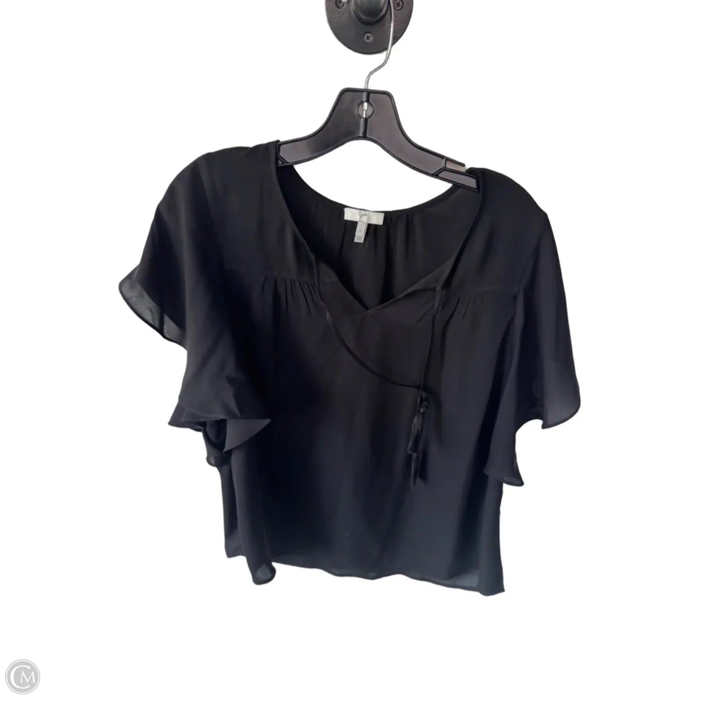 Top Short Sleeve By Joie In Black, Size: S