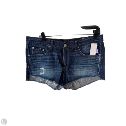 Shorts By Rag And Bone In Blue Denim, Size: 10