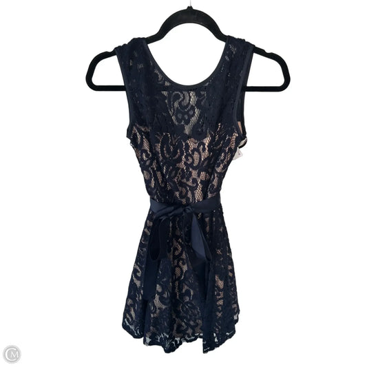 Dress Party Midi By Betsy And Adam In Navy, Size: S
