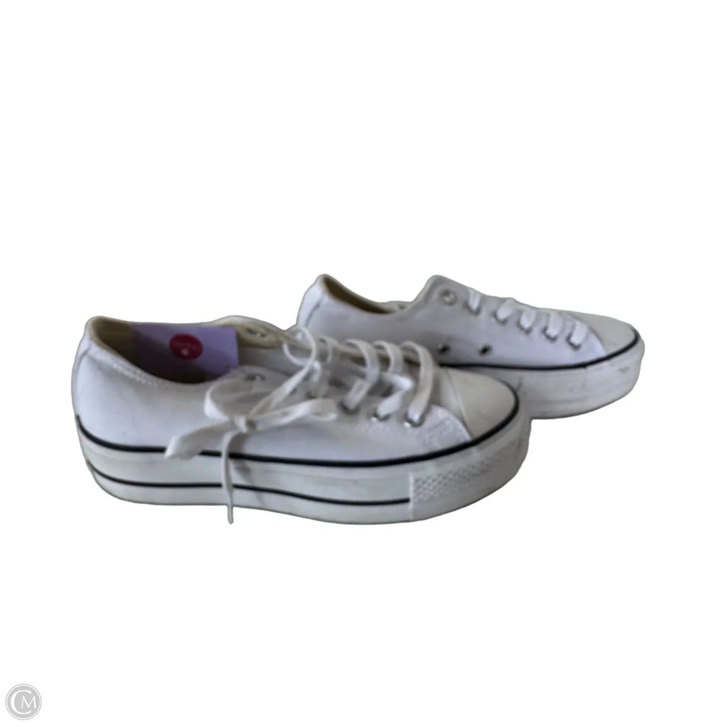 Shoes Sneakers Platform By Converse In White, Size: 6