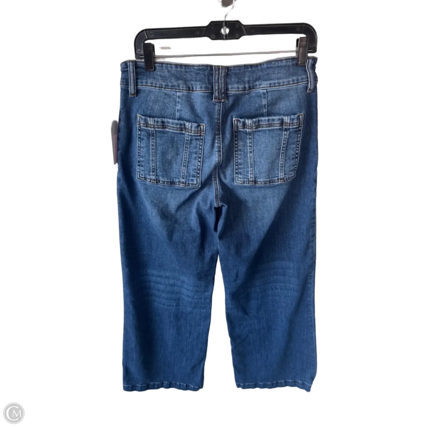 Jeans Wide Leg By Kut In Blue Denim, Size: 8