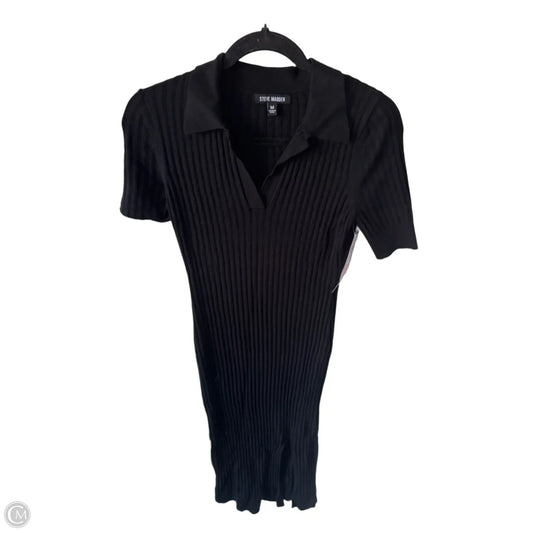 Dress Casual Midi By Steve Madden In Black, Size: M