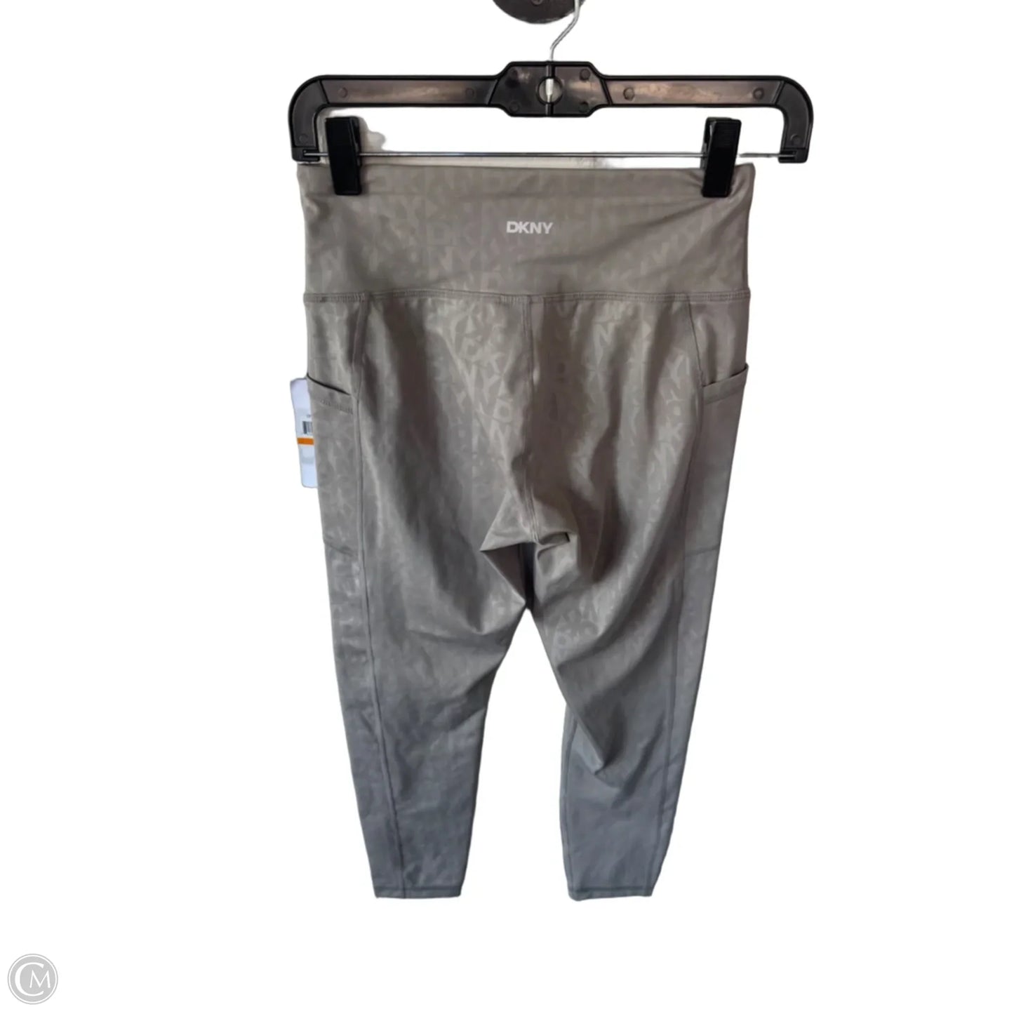 Athletic Leggings By Dkny In Tan, Size: 4