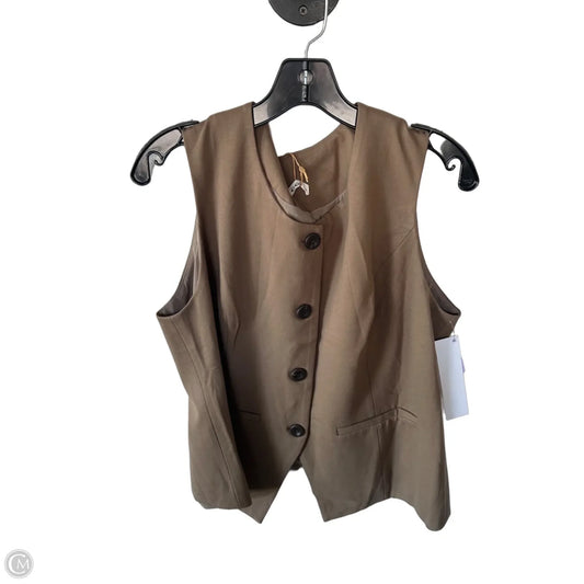 Vest Other By Cmc In Brown, Size: Xl