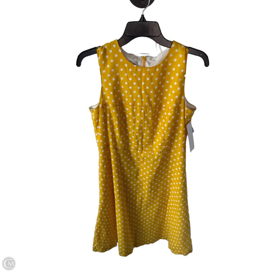 Dress Casual Midi By Anne Klein In Yellow, Size: M