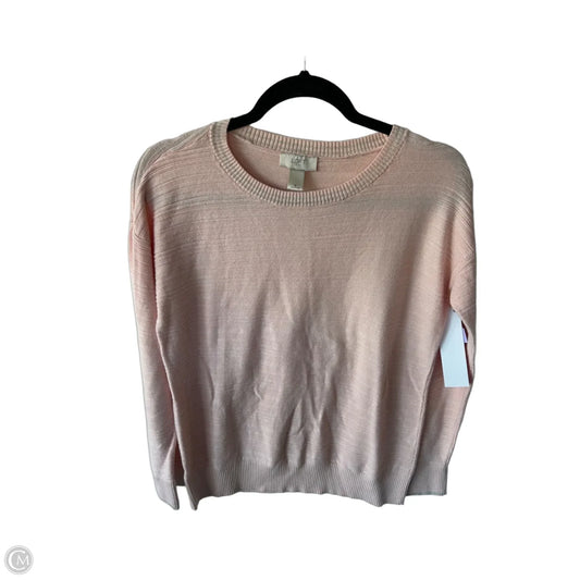 Sweater By Loft In Peach, Size: S