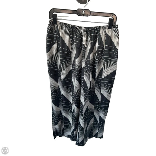 Pants Wide Leg By Nordstrom In Grey & White, Size: 8
