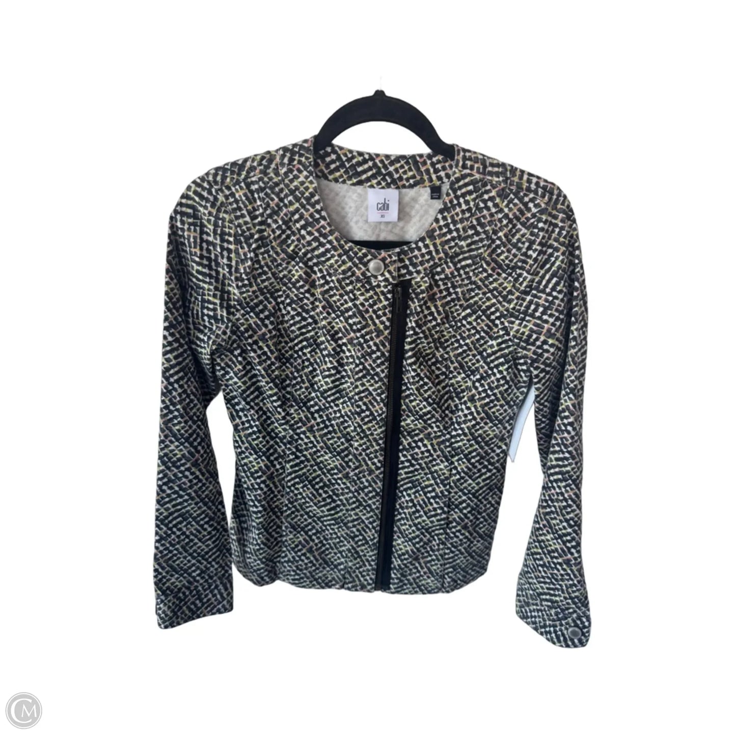Jacket Other By Cabi In Black & White, Size: Xs
