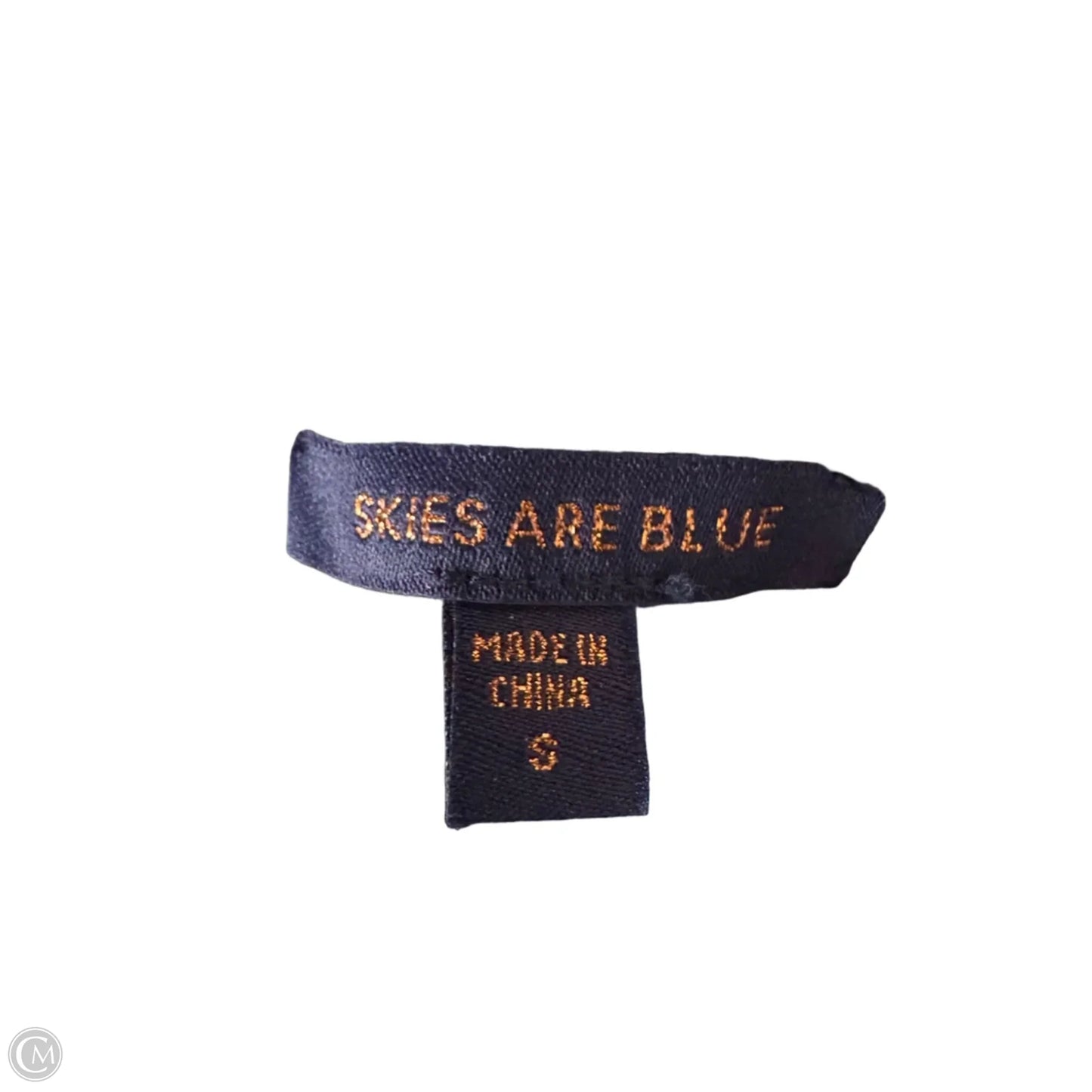 Skirt Midi By Skies Are Blue In Blue Denim, Size: 4