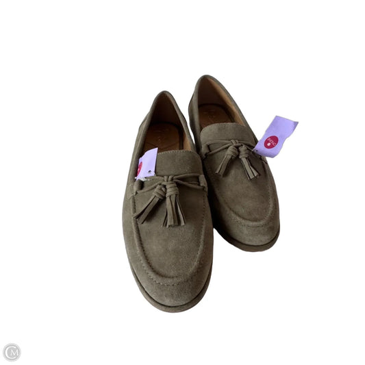Shoes Flats By Crown Vintage In Green, Size: 11