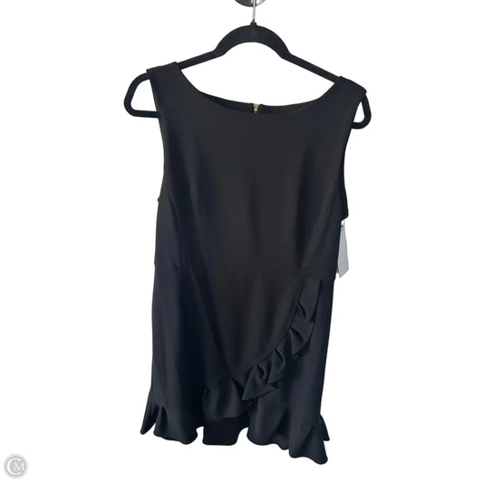 Dress Work By Calvin Klein In Black, Size: L