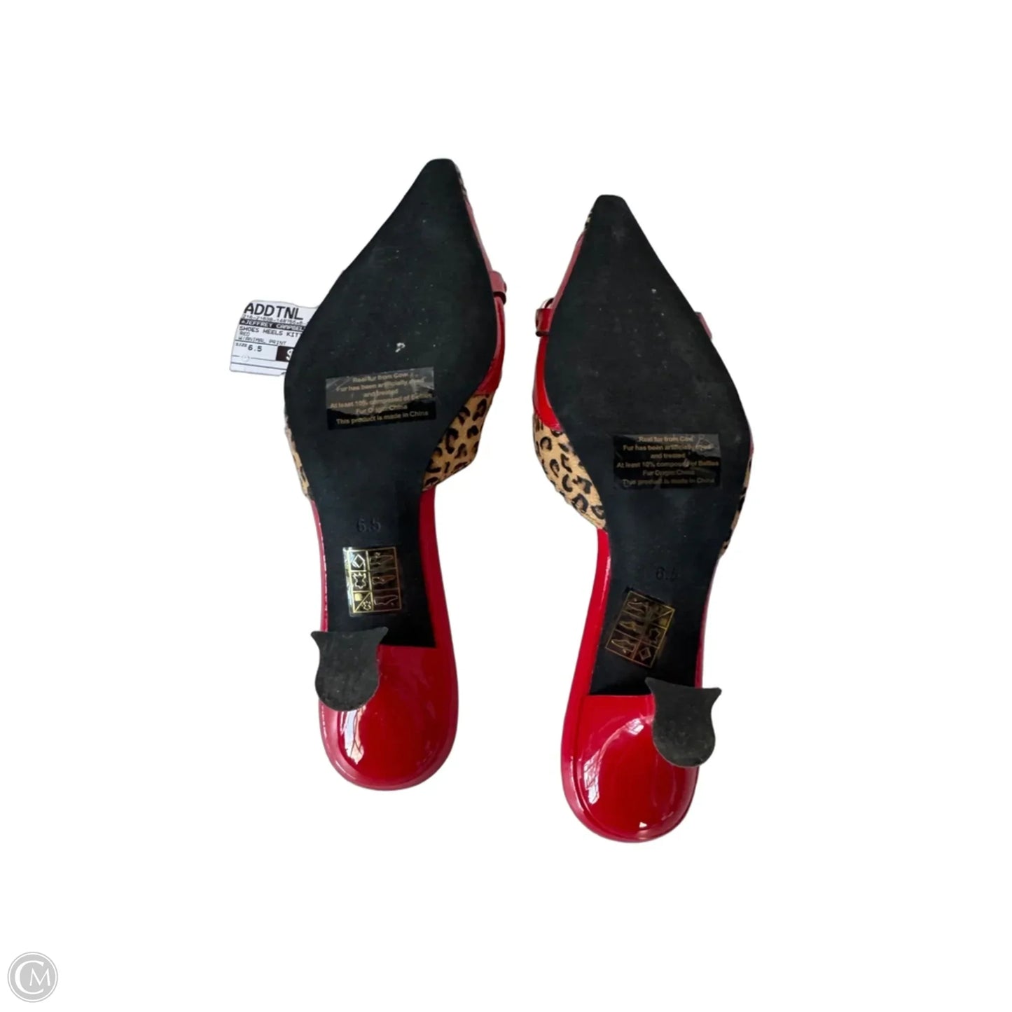 Shoes Heels Kitten By Jeffrey Campbell In Red, Size: 6.5
