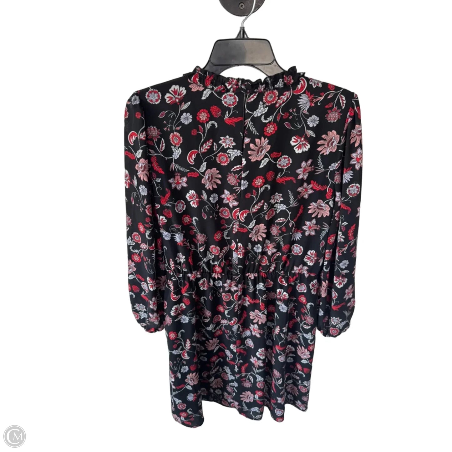 Dress Casual Short By Banana Republic In Black & Red, Size: Lp
