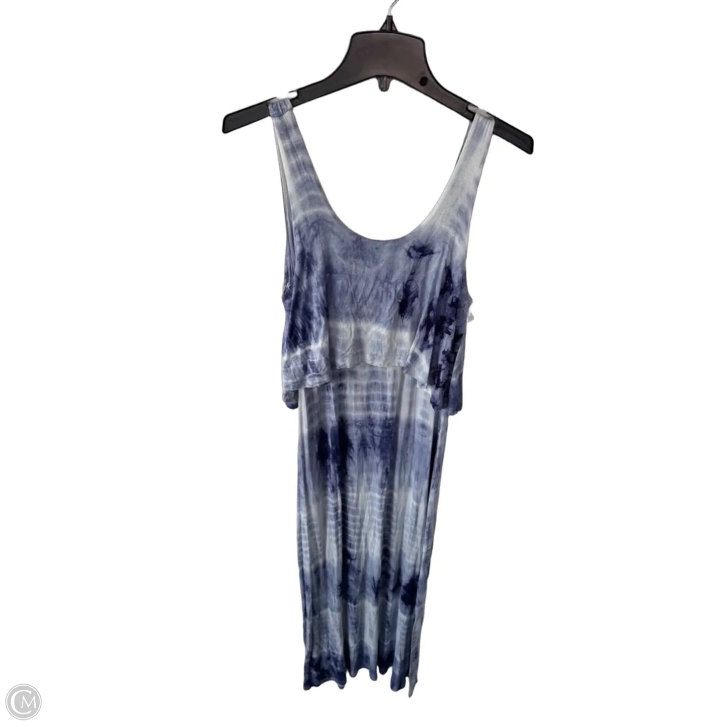 Dress Casual Maxi By Ya In Blue & White, Size: M