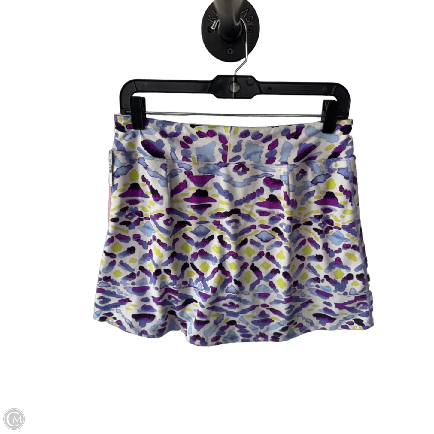 Athletic Skort By Title Nine In Purple & White, Size: 8