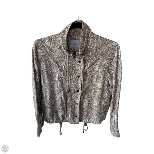 Jacket Other By Rails In Brown & Cream, Size: Xs