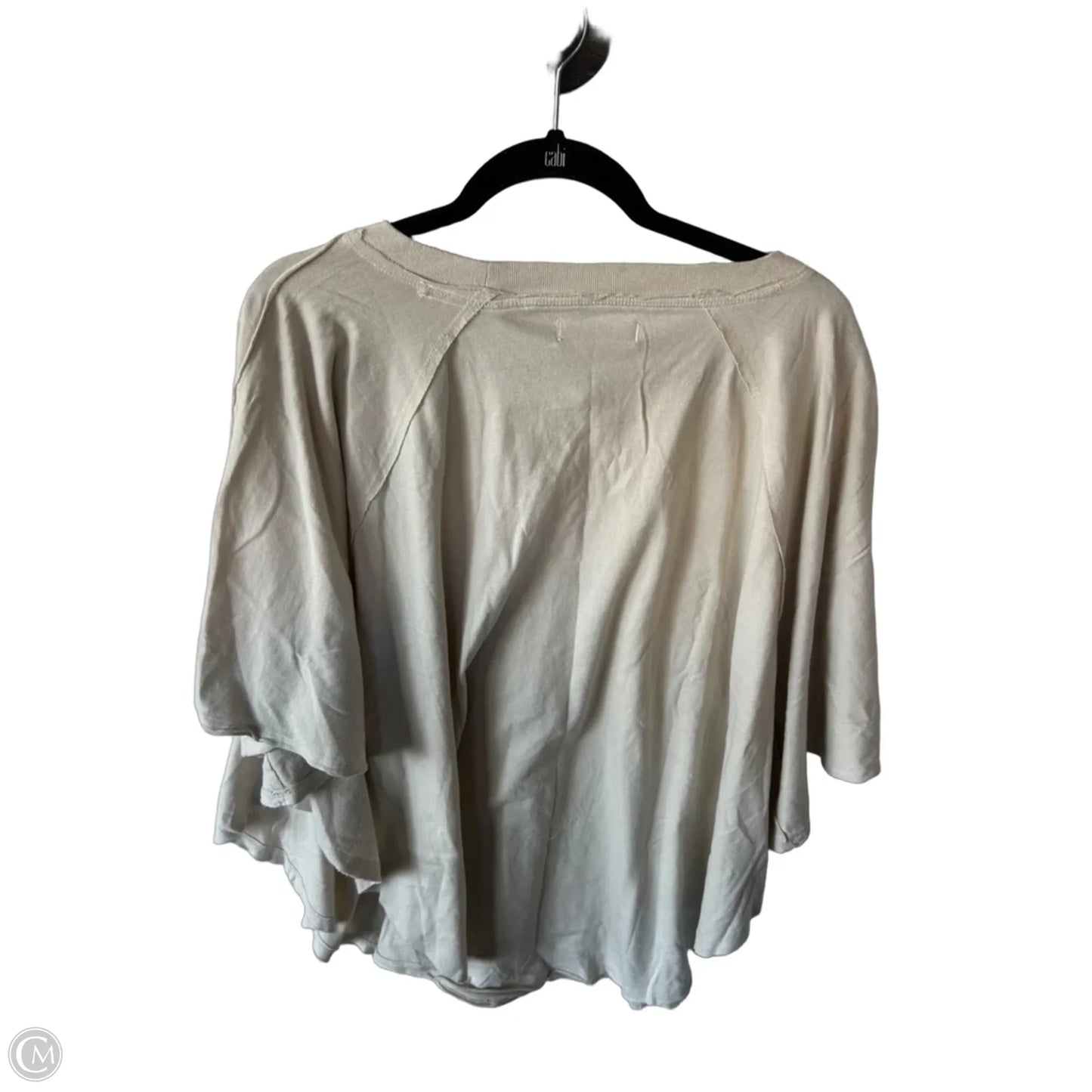 Top Short Sleeve By We The Free In Beige, Size: Xl