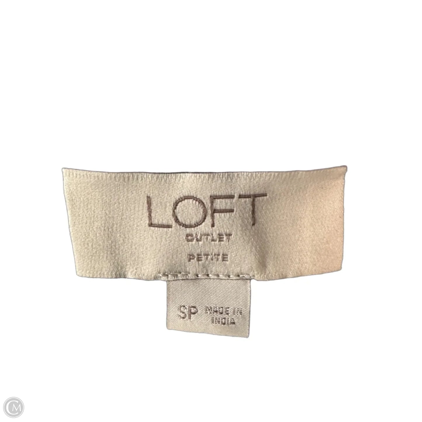 Dress Casual Short By Loft In Blue Denim, Size: Sp
